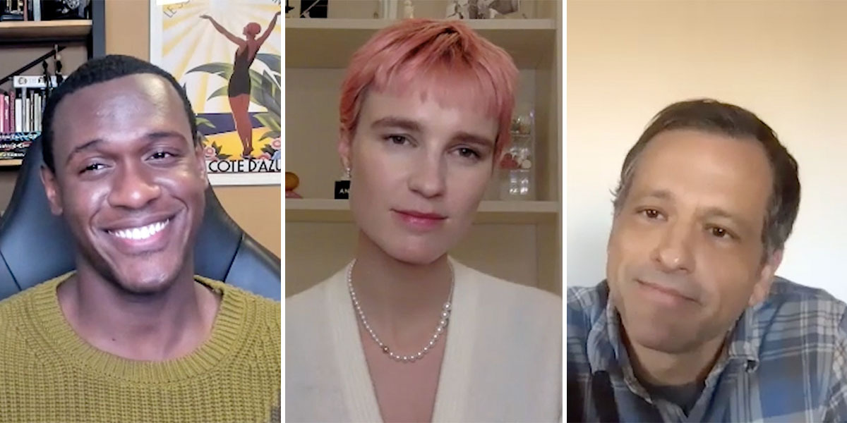     Aaron Guzikowski, Amanda Collin i Abudakarem Salima o 2. sezonie serialu Wychowane przez wilki [WYWIAD]