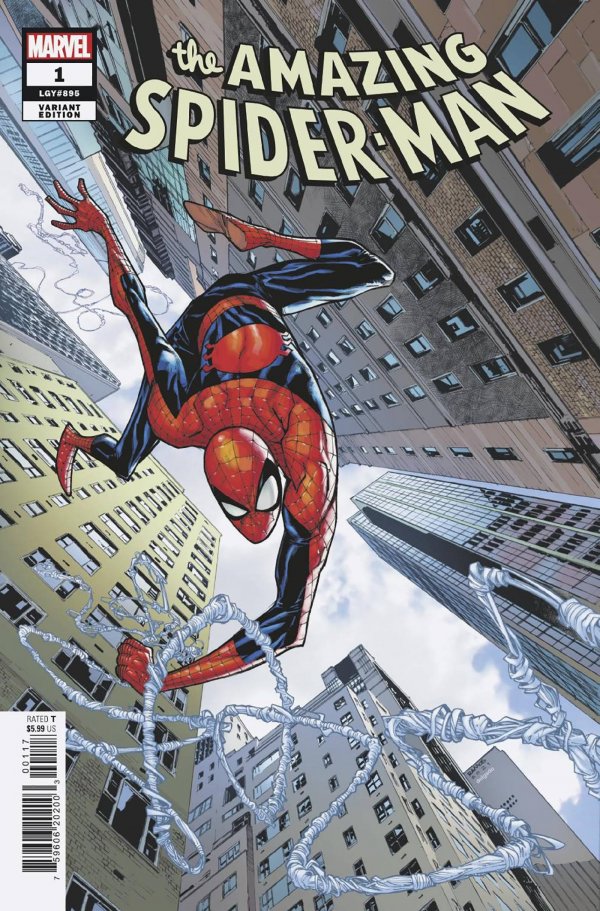Marvel Comics NIESAMOWITY SPIDER-MAN EMINEM #1 2022 WARIANT
