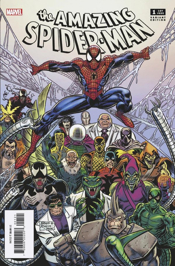Marvel Comics NIESAMOWITY SPIDER-MAN EMINEM #1 2022 WARIANT