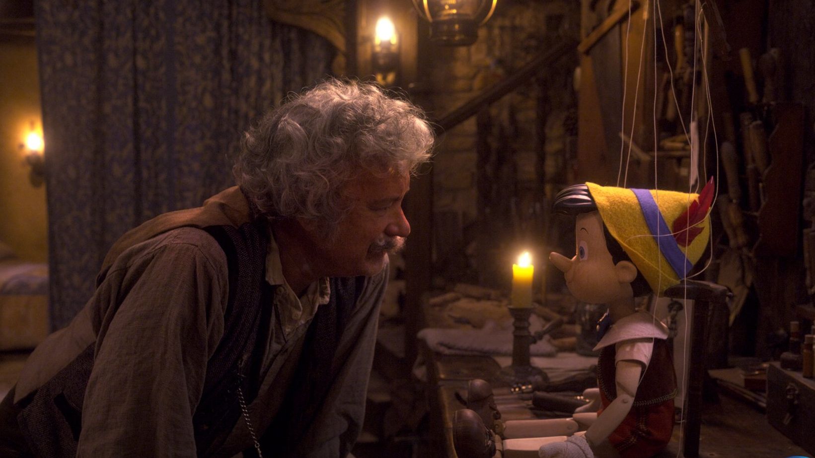     Pinokio - zwiastun aktorskiego filmu Disneya. Tom Hanks jako Geppetto