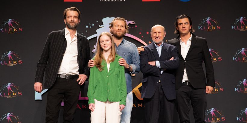     Akademia Pana Kleksa - zakończono prace na planie nowego filmu. Tomasz Kot na zdjęciu zza kulis