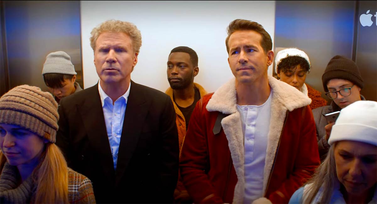    Świąteczny duch - zwiastun filmu Apple TV+. Ryan Reynolds i Will Ferrell w szalonym musicalu