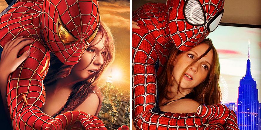     Harry Potter, Władca Pierścieni i inne - małżeństwo odtwarza słynne sceny z filmów i seriali. Internauci są zachwyceni