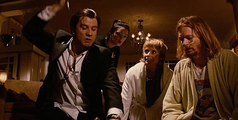 Pulp Fiction - prawda o słynnym zestawieniu nazwisk aktorów jest inna, niż sądzono. To żadna lista życzeń