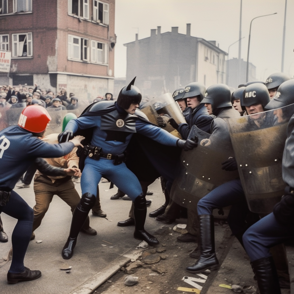 Superbohaterowie w Polsce lat 80.