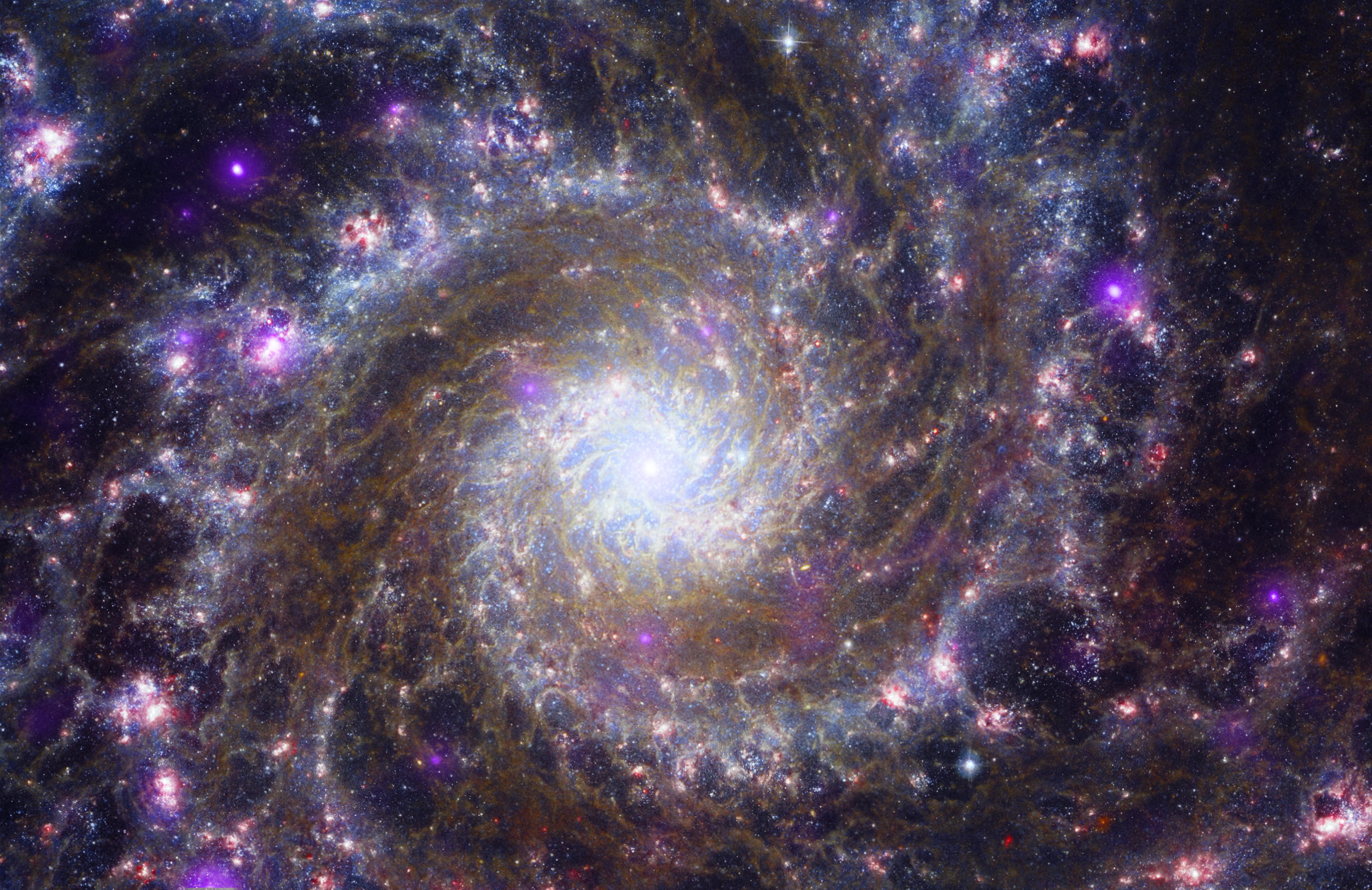 Teleskop Webba - galaktyka Widmo na nowym zdjęciu
