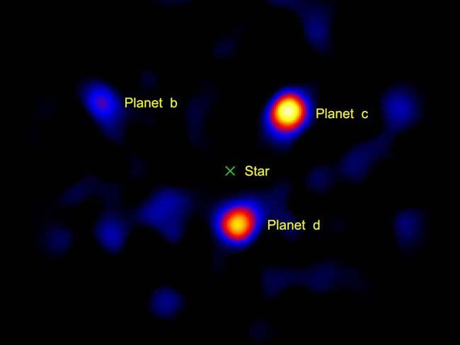 Egzoplanety - HR 8799