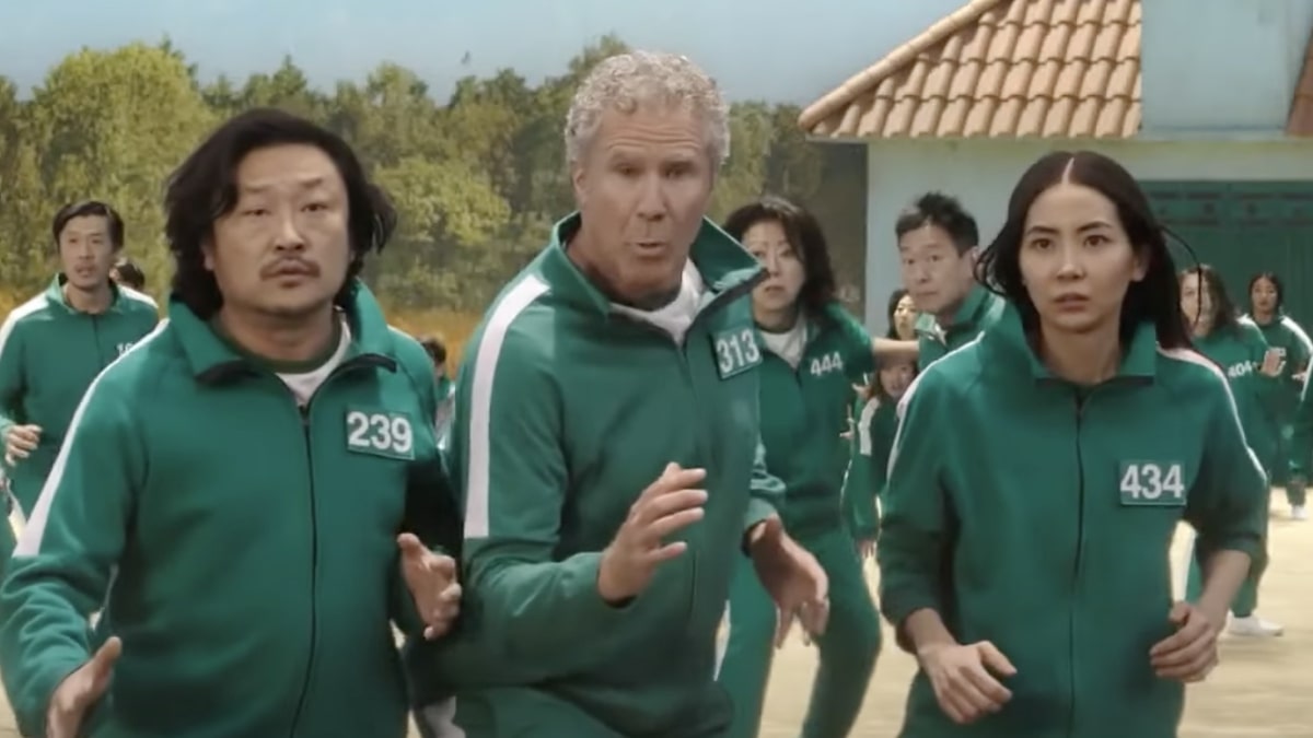     Stranger Things, Squid Game i inne - Will Ferrell przemierza uniwersa Netfliksa w reklamie z Super Bowl