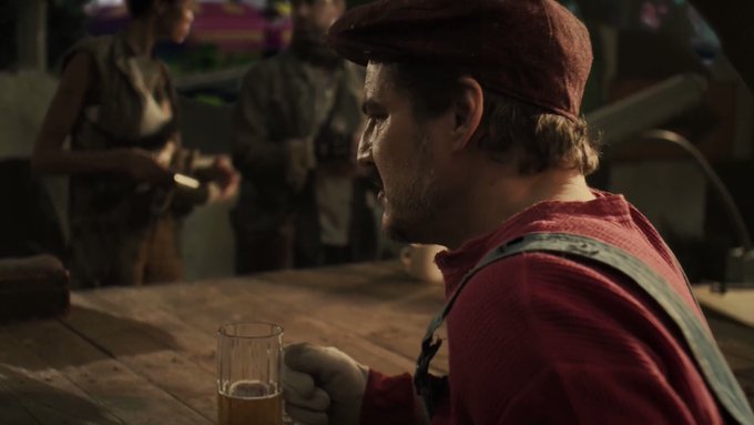     Pedro Pascal jako Mario z Super Mario Bros. Ta parodia The Last of Us podbija sieć