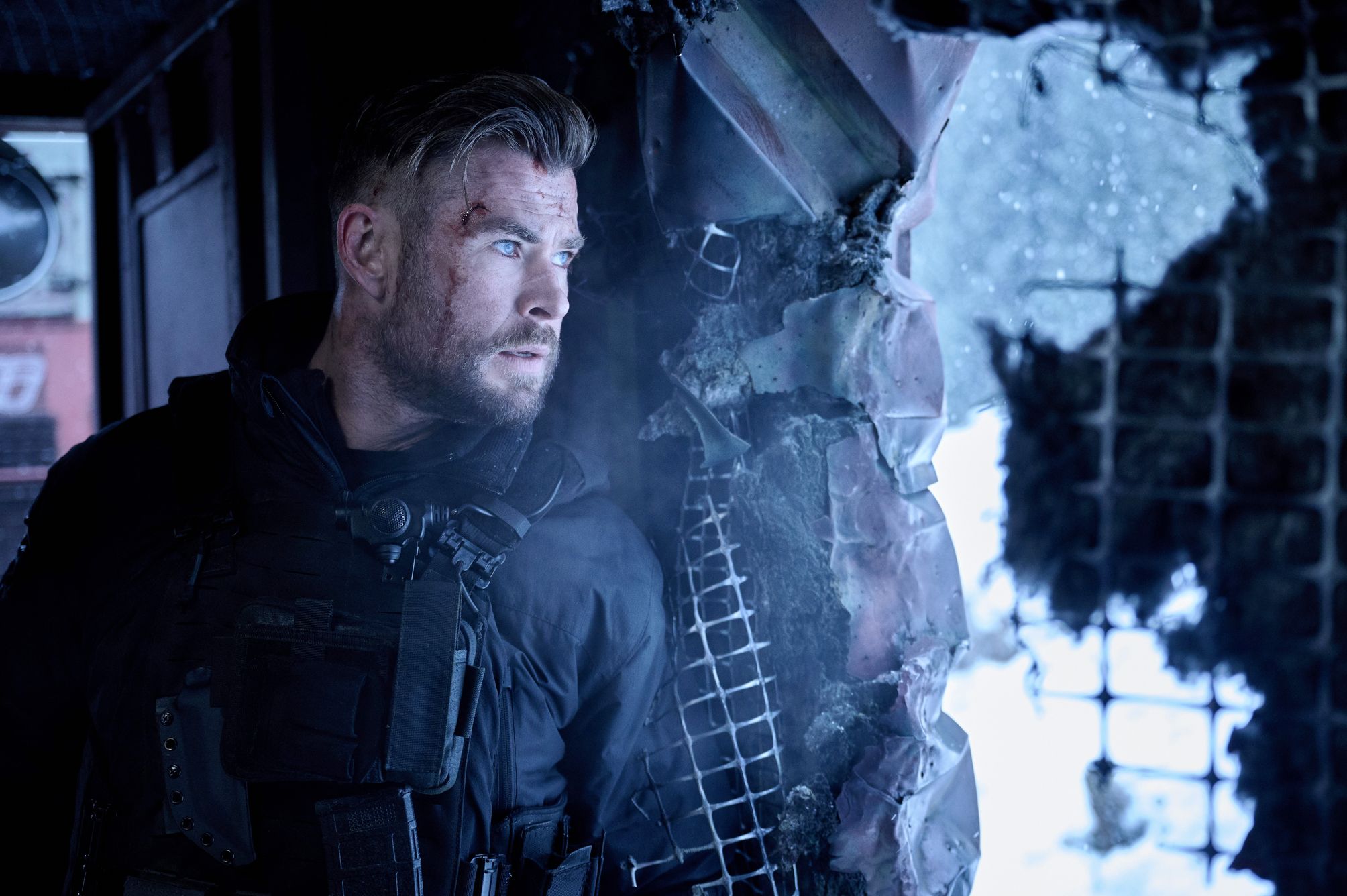 Tyler Rake 2 - Chris Hemsworth był przerażony jednym popisem kaskaderskim