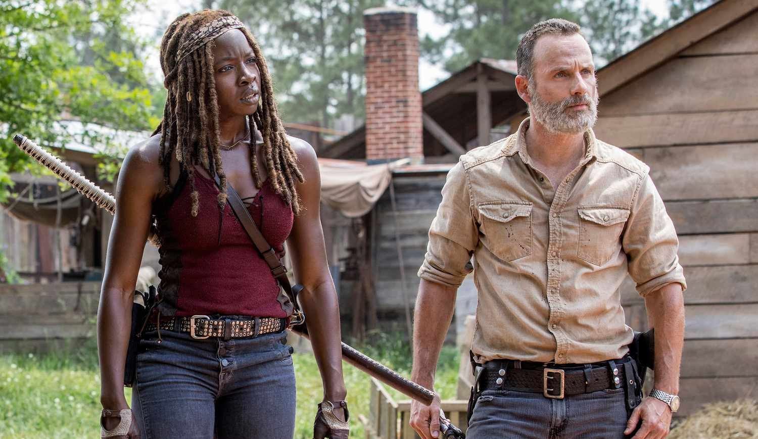 The Walking Dead - koniec prac na planie serialu o Ricku i Michonne! Twórcy dziękują ekipie filmowej