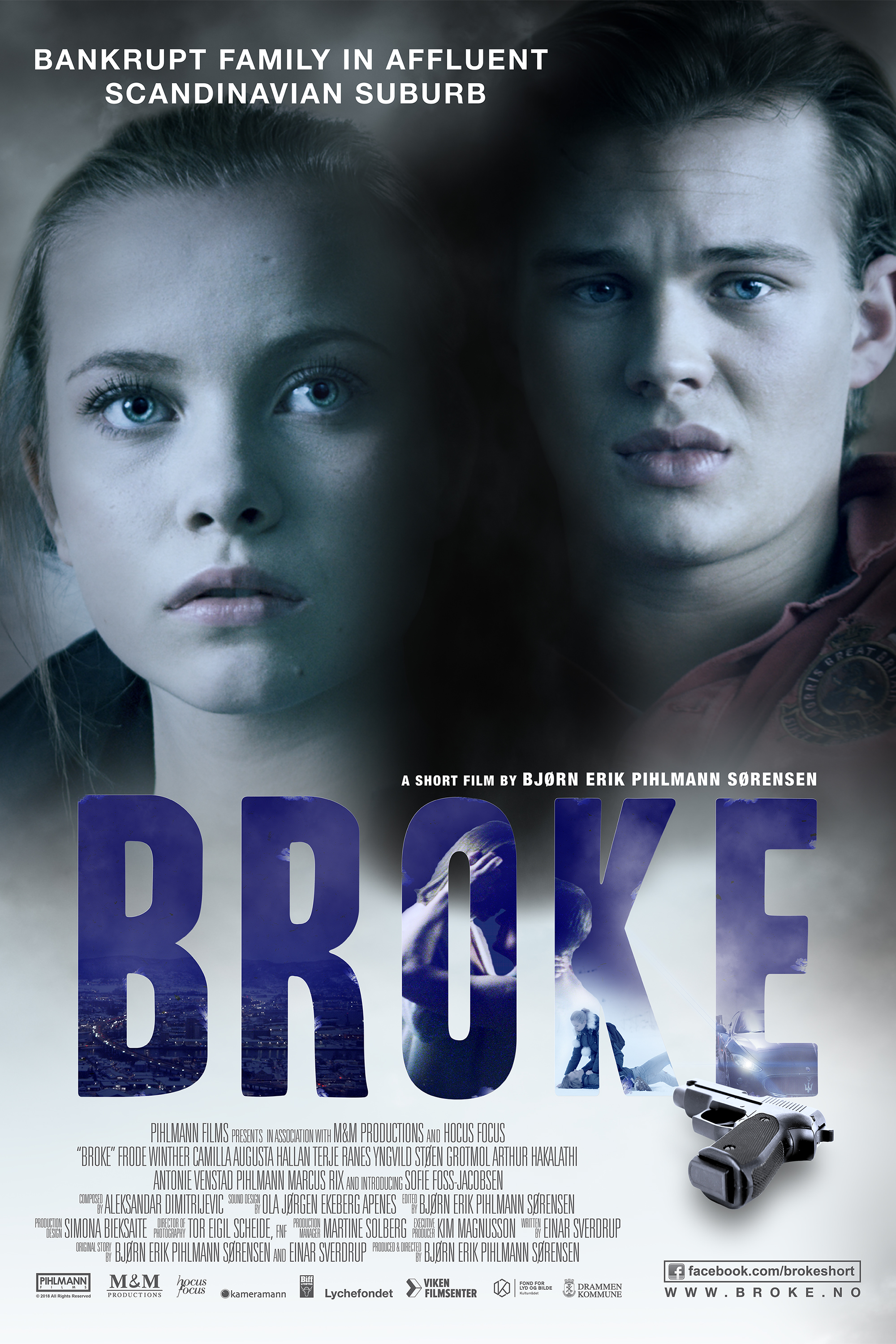     Broke