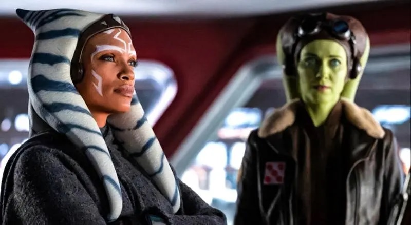 Star Wars: Ahsoka - Hera i Sabine. Zdjęcia porównujące postacie z animacją