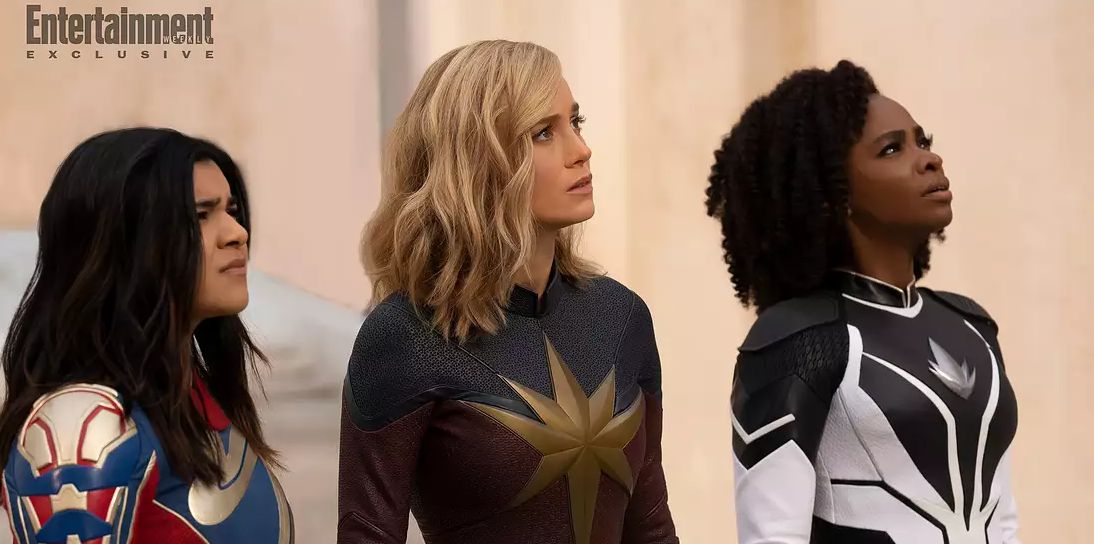 Marvels - nowy kostium Brie Larson i kolejne zdjęcia. Aktorki mówią o swoim siostrzeństwie