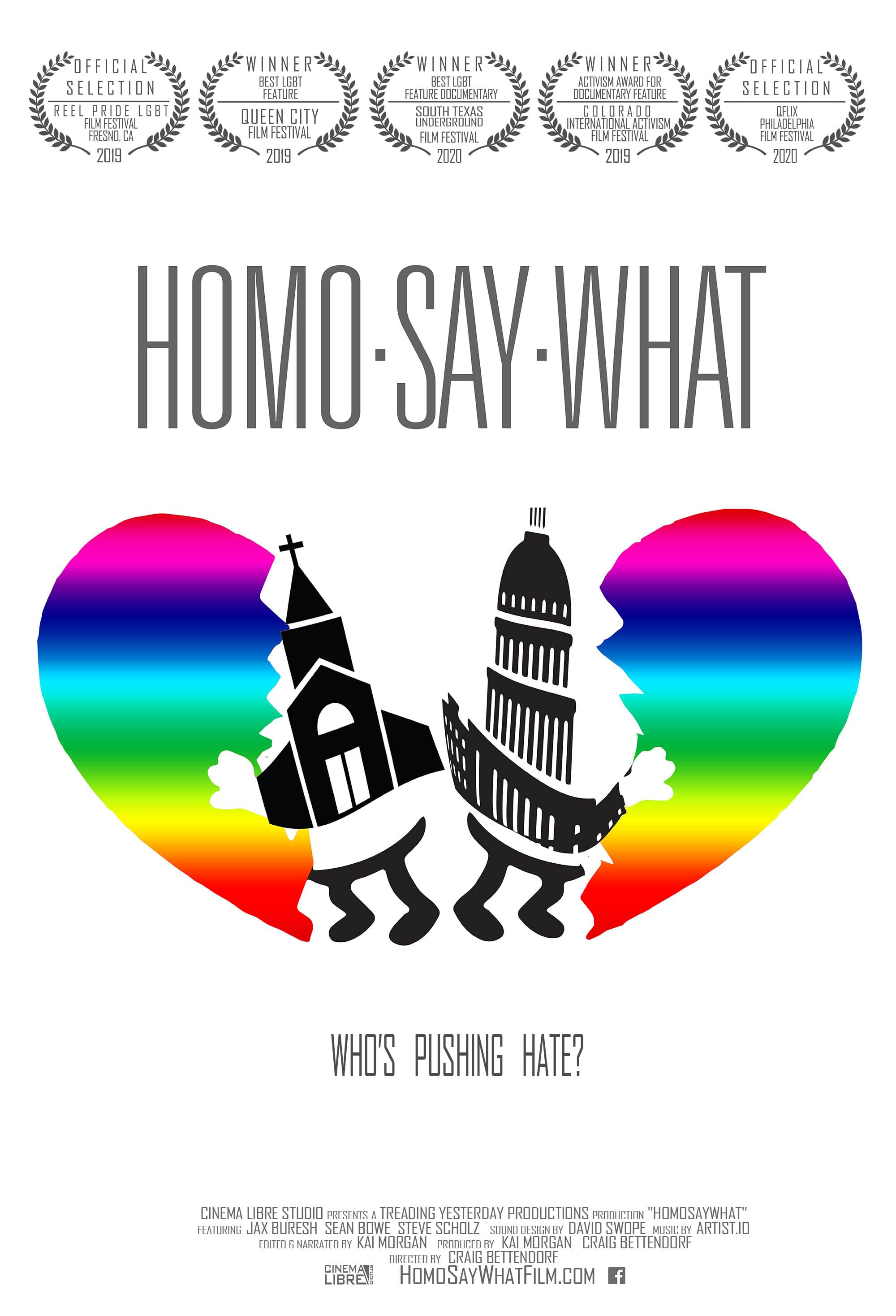     Homosaywhat