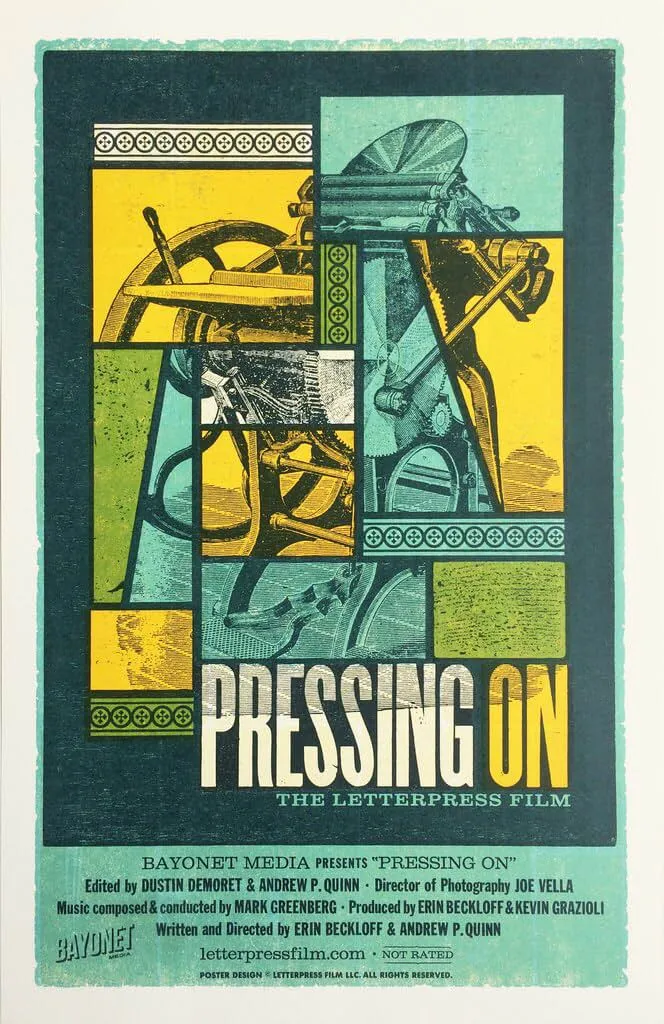     Pressing On: The Letterpress Film