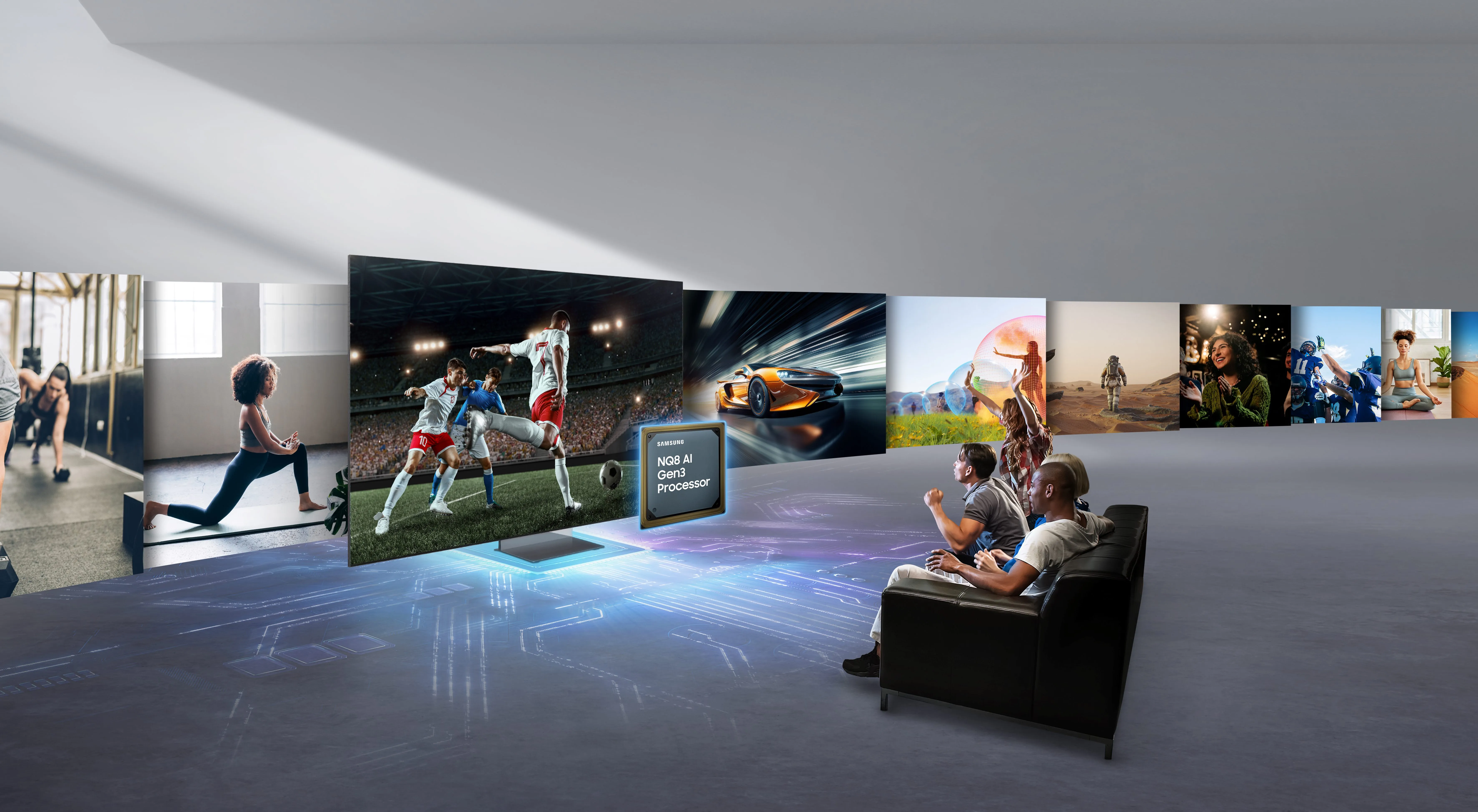 Sztuczna inteligencja w telewizorach Samsung na rok 2024