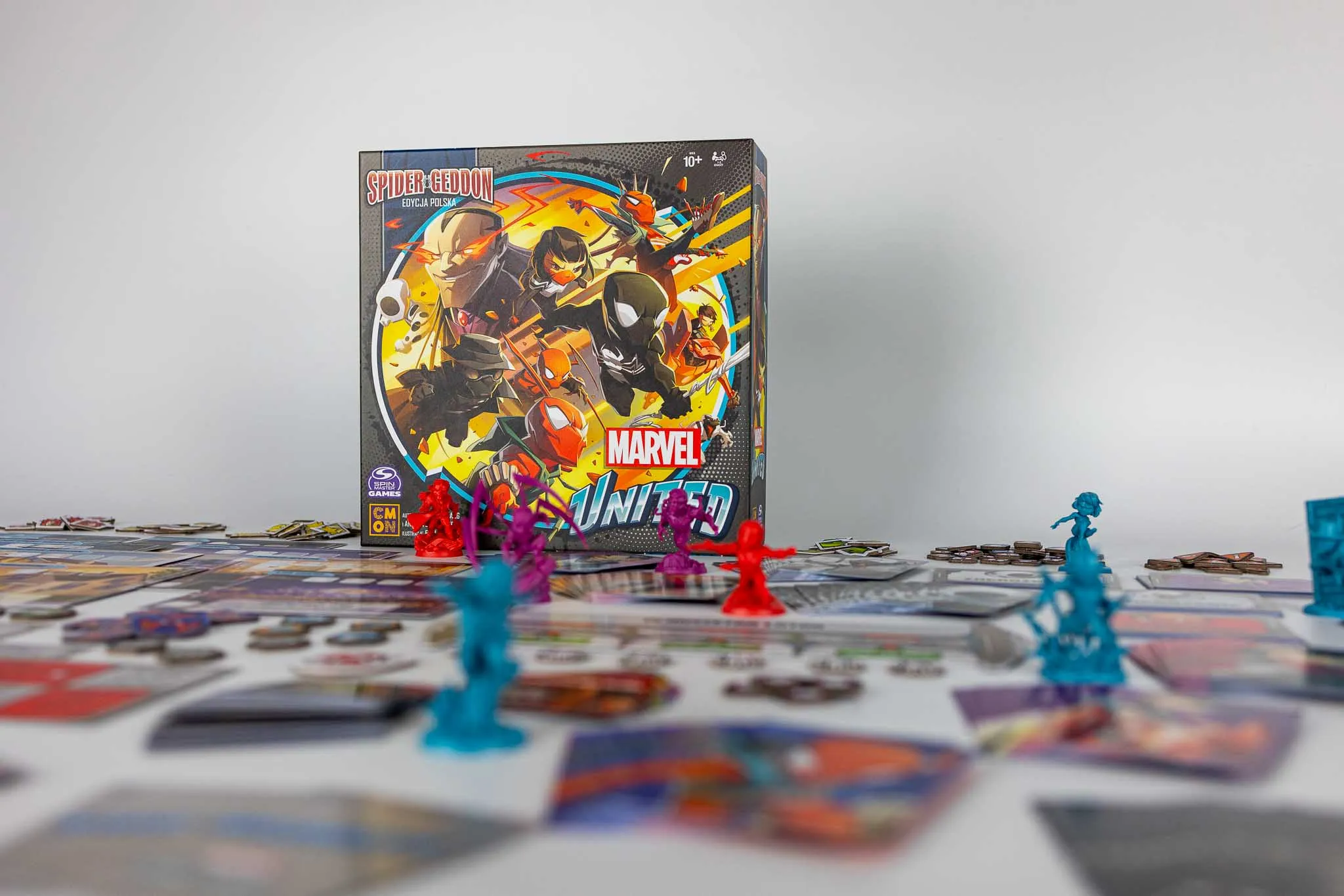 Nadciąga Spider-Geddon! To samodzielna gra planszowa i dodatek do Marvel United w jednym