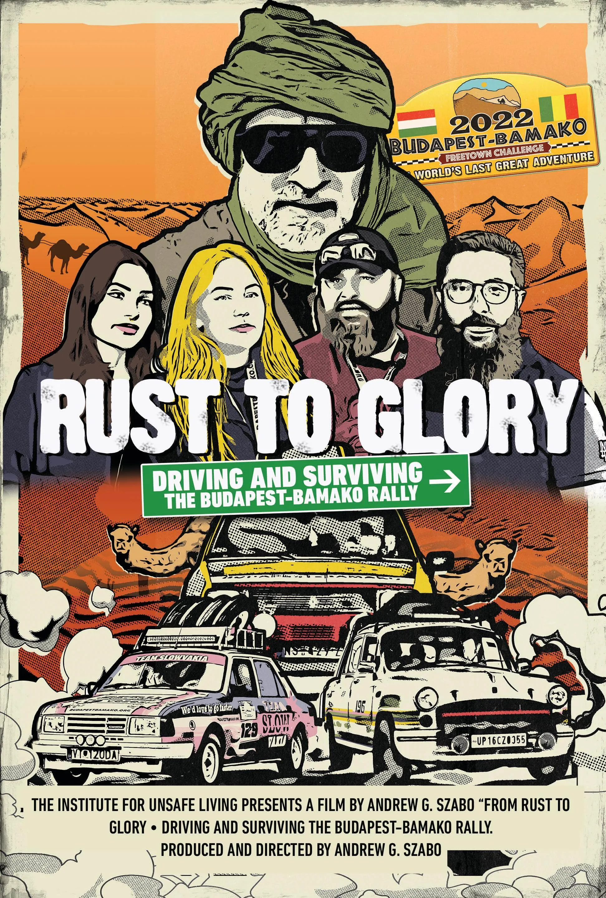     Rust to Glory, Driving and Surviving the Budapest-Bamako Rally