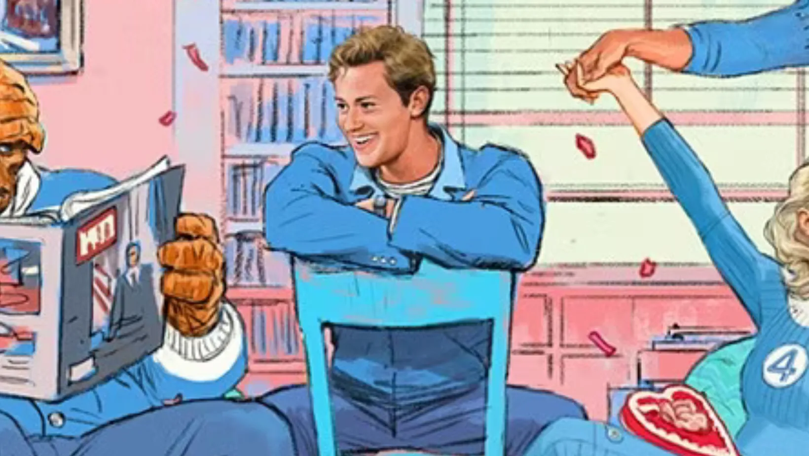 Fantastyczna Czwórka - Joseph Quinn żartobliwie o roli Ludzkiej Pochodni. Wykorzysta aktorstwo metodyczne?