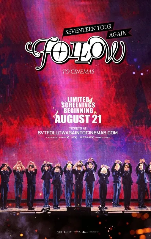     Seventeen Tour 'Follow' Again to Cinemas