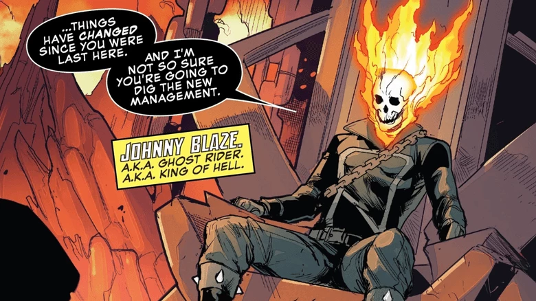 Johnny Blaze, The King of Hell