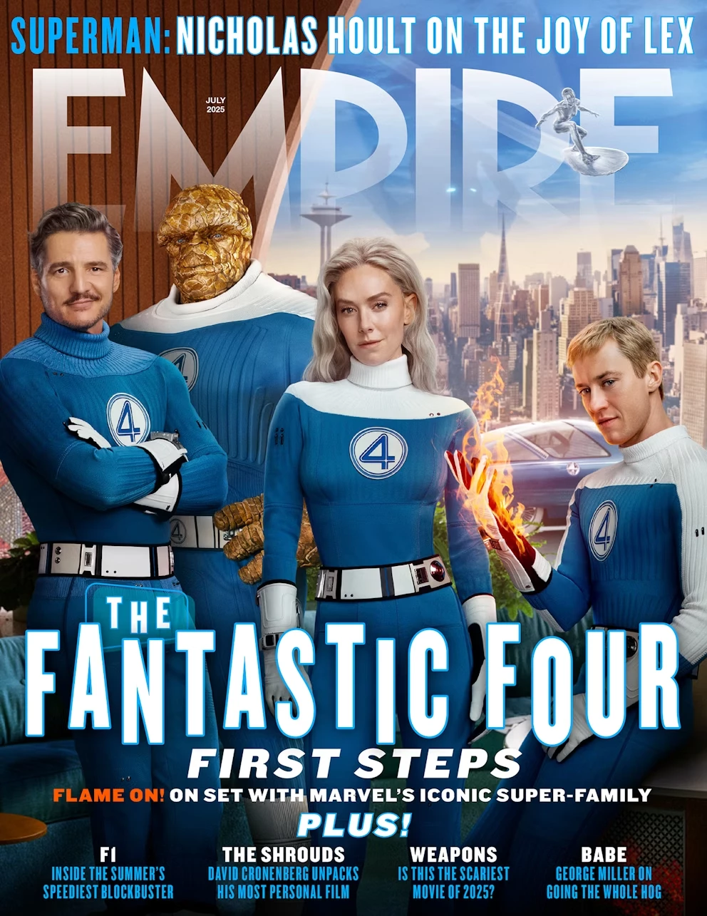 Fantastyczna 4: Pierwsze kroki - okładki magazynu Empire