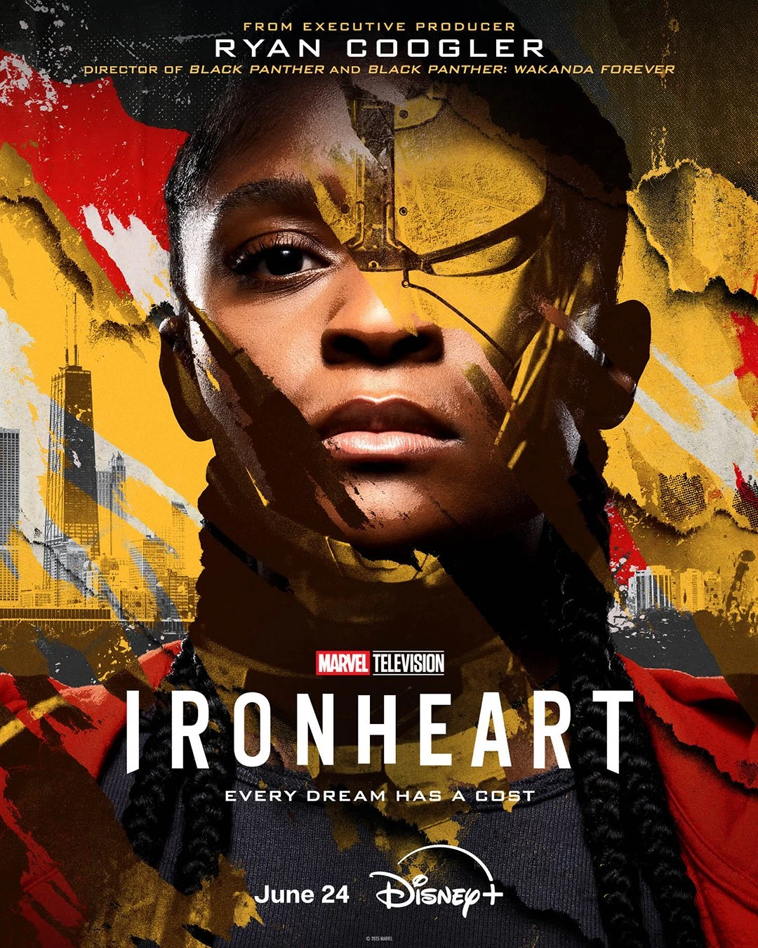 Ironheart - plakat serialu Marvela z Disney+