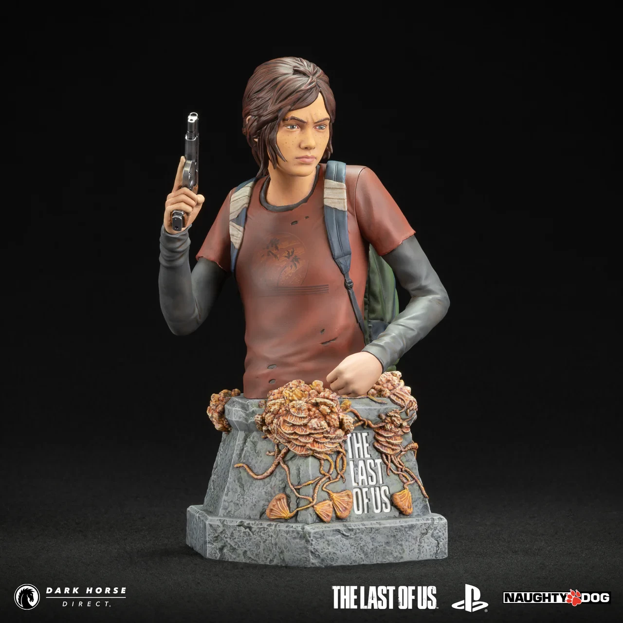 The Last of Us - popiersie Ellie z pistoletem
