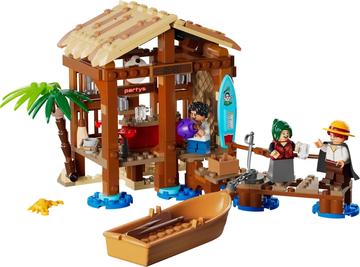 LEGO One Piece - chatka w wiosce Fuusha