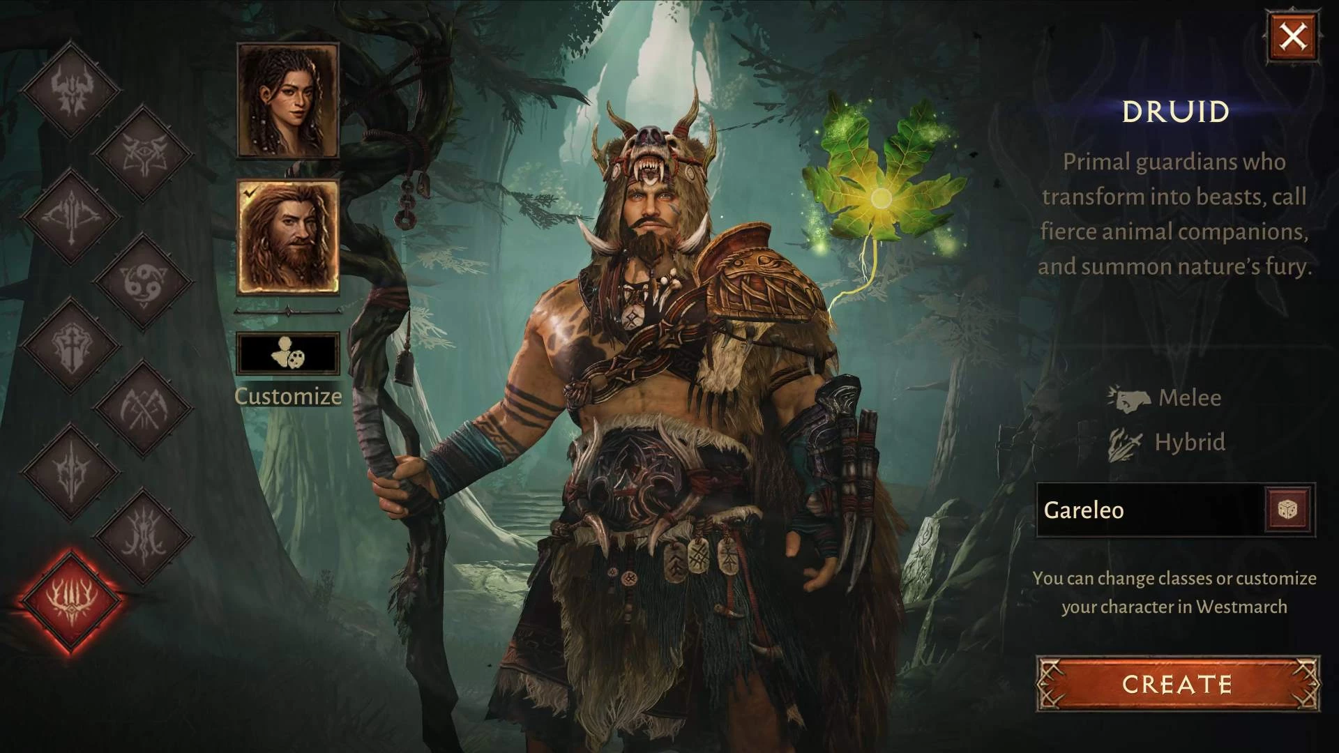Diablo Immortal - druid