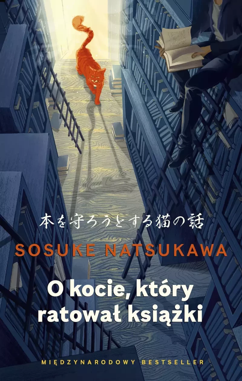 10.  Sosuke Natsukawa, „O kocie, który ratował książki”