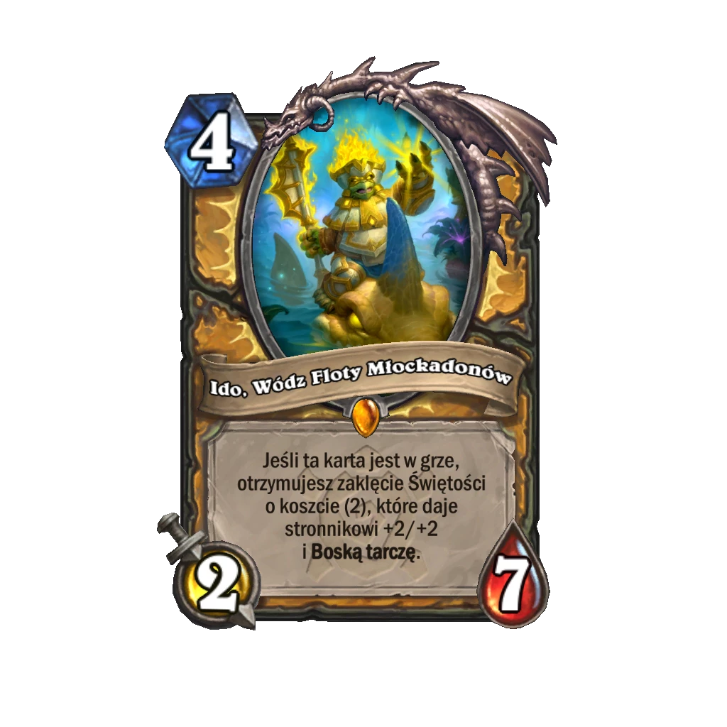 Hearthstone: Zaginione Miasto Un'Goro - Ido, Wódz Floty Młockadonów