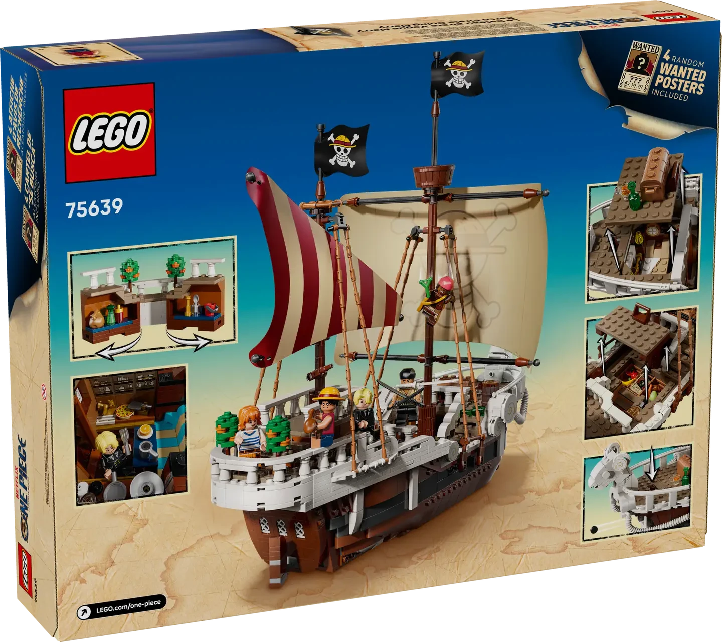 LEGO One Piece - statek Going Merry