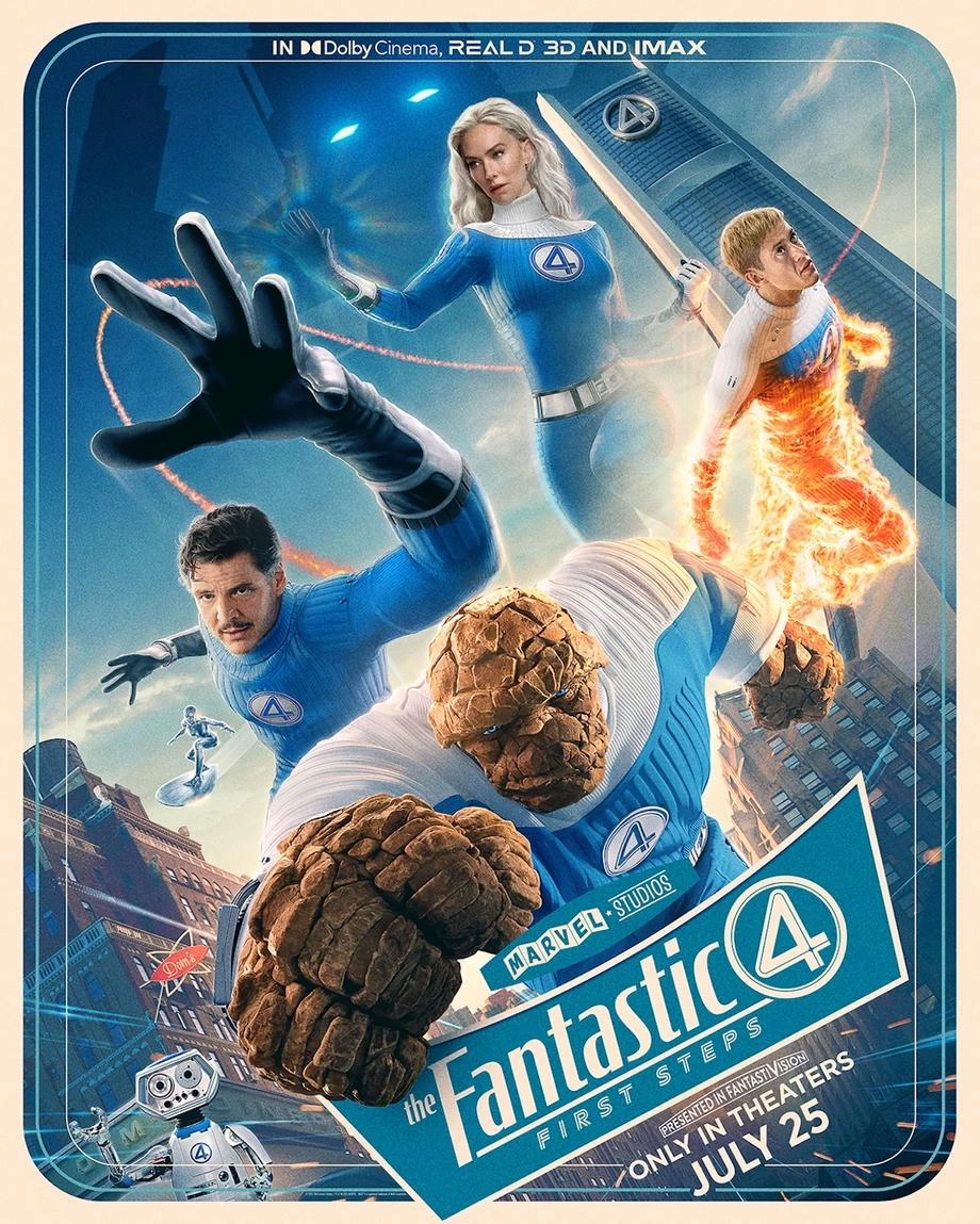 Fantastyczna 4: Pierwsze kroki - finalny plakat
