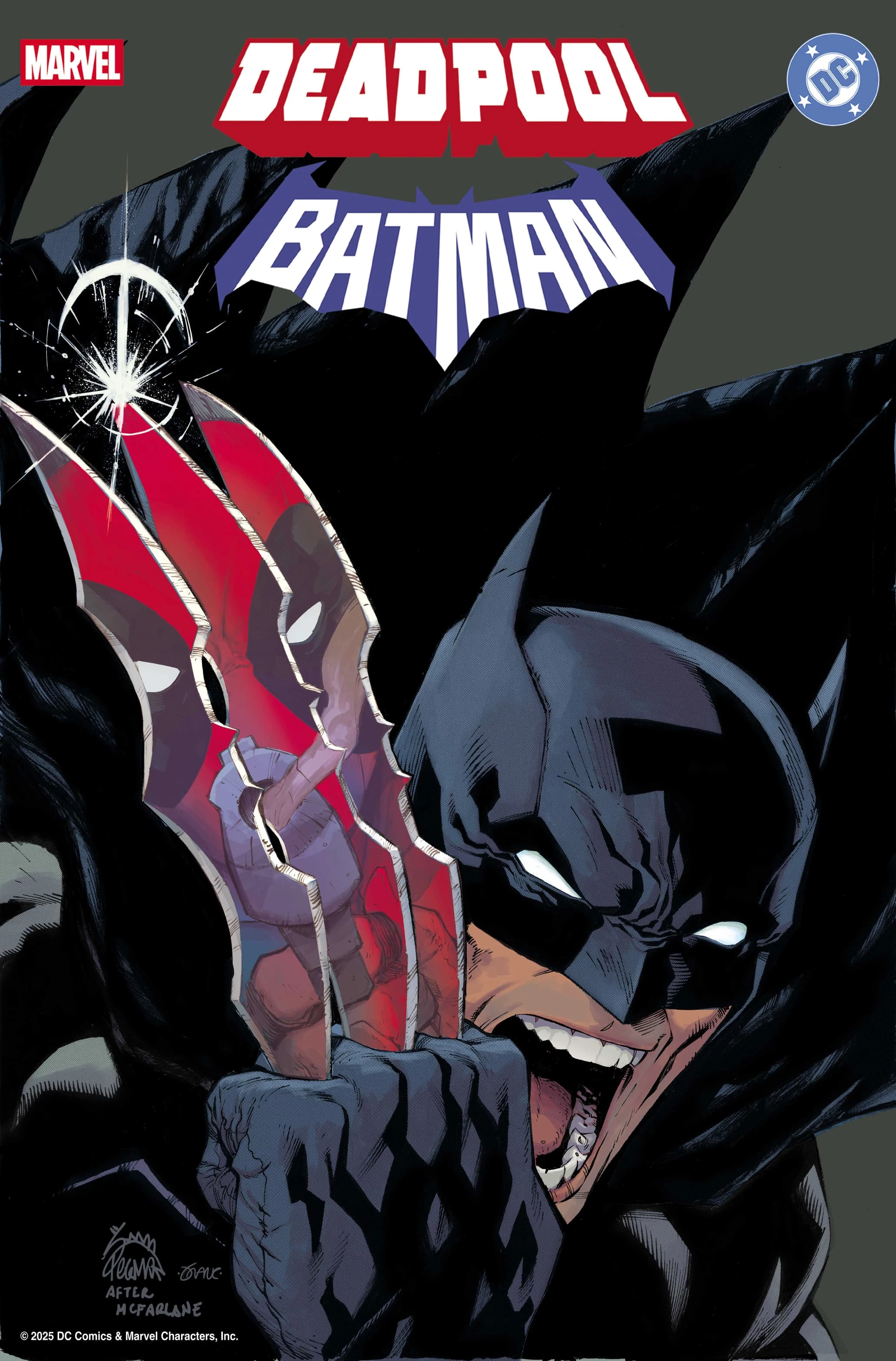 Deadpool/Batman - alternatywne okładki