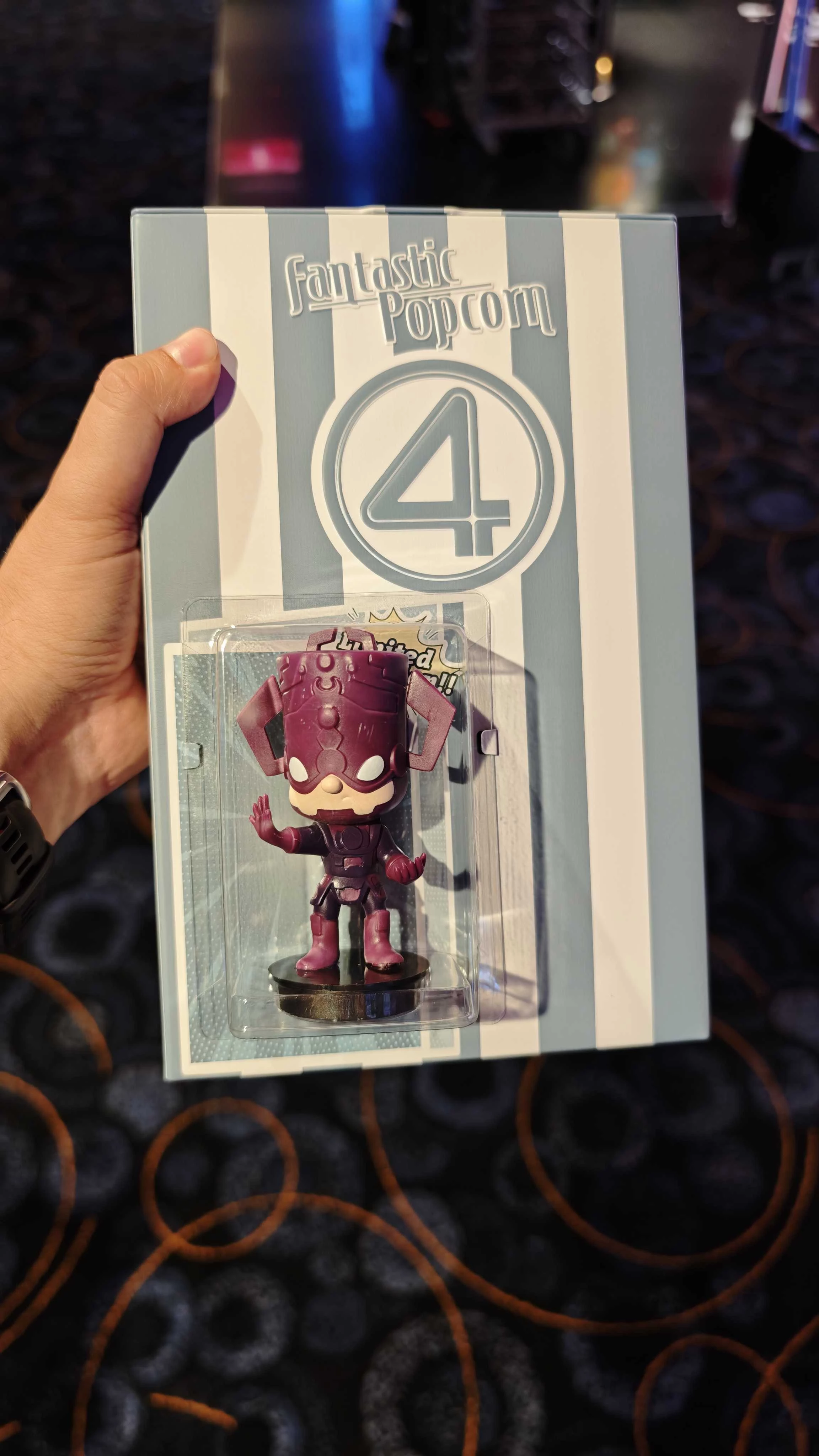 Fantastyczna 4 - kubełek na popcorn z Cinema City
