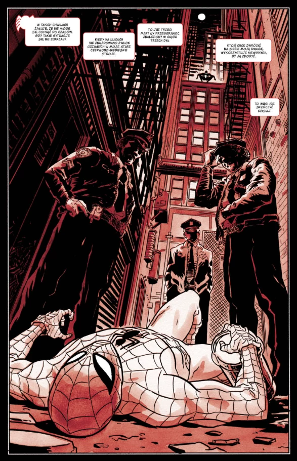 Spider-Man. Czarny kostium i krew