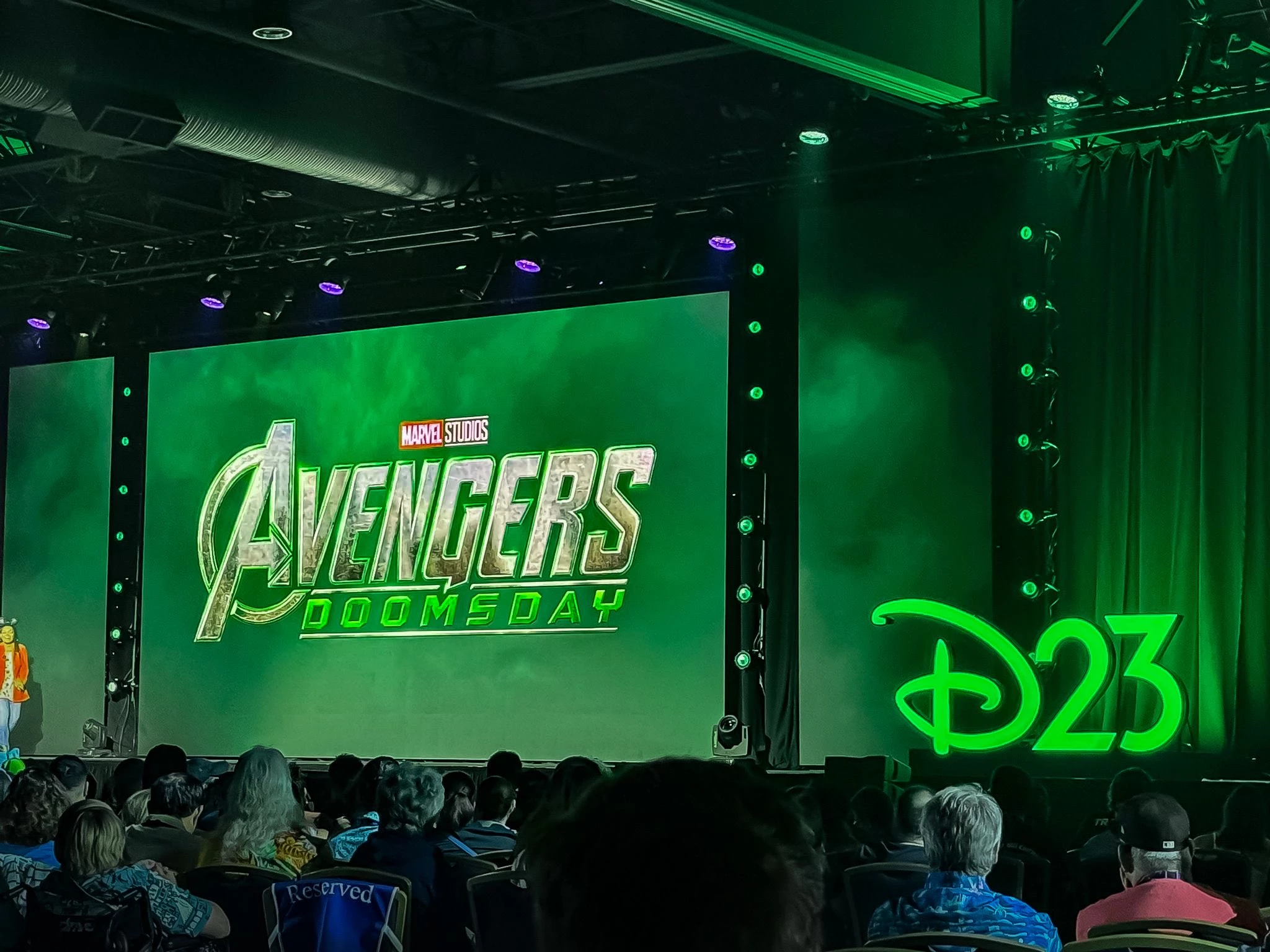 Panel Marvela w trakcie D23