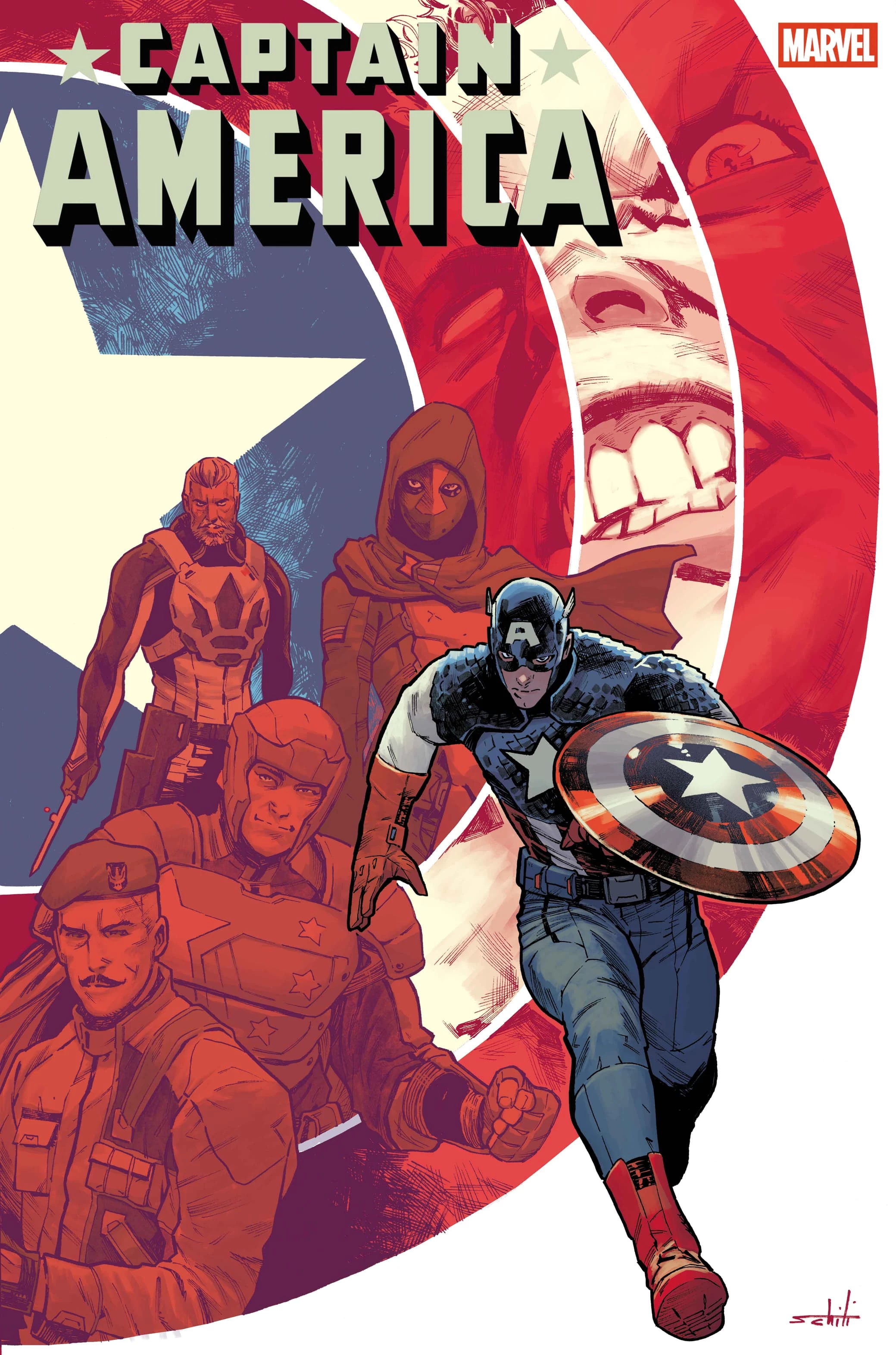 Captain America #6 - okładka