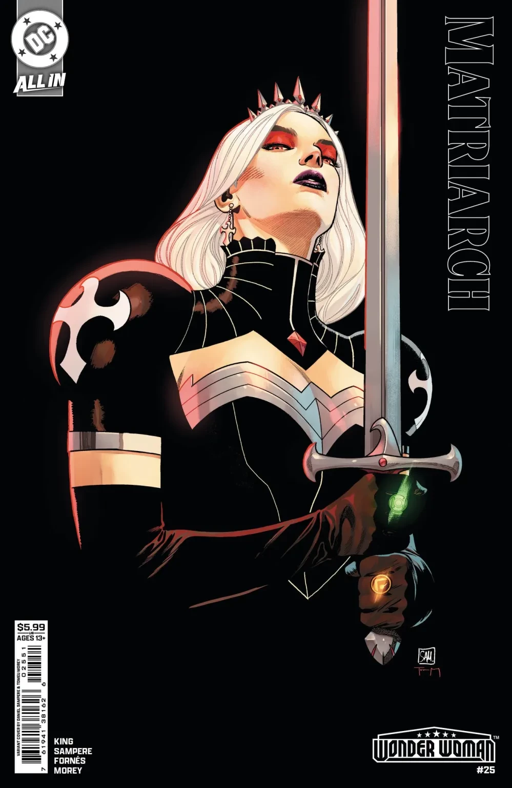 Wonder Woman #25 - wariant okładki z Matriarch