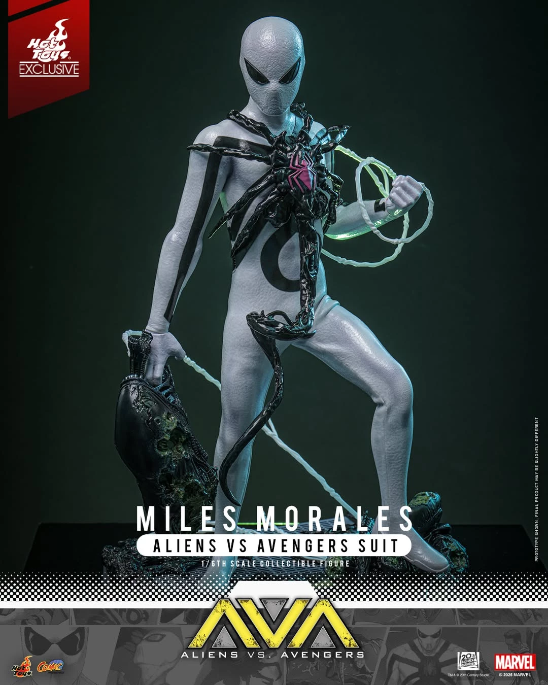 Aliens vs. Avengers - figurka kolekcjonerska Milesa Moralesa/Spider-Mana
