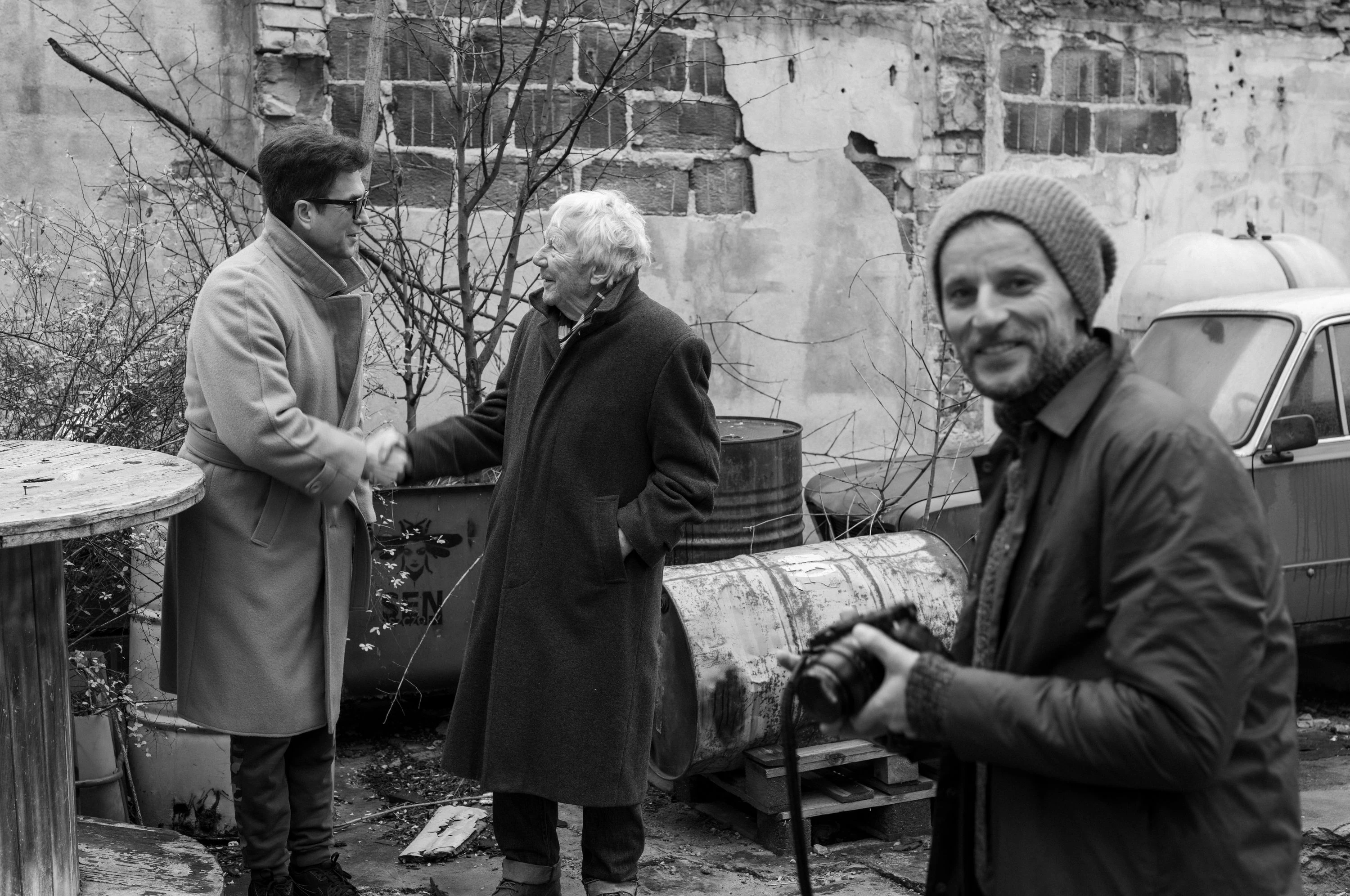 Marcin Dorociński jako Zbigniew Cybulski - kulisy sesji zdjęciowej do filmu Jak być kochanym