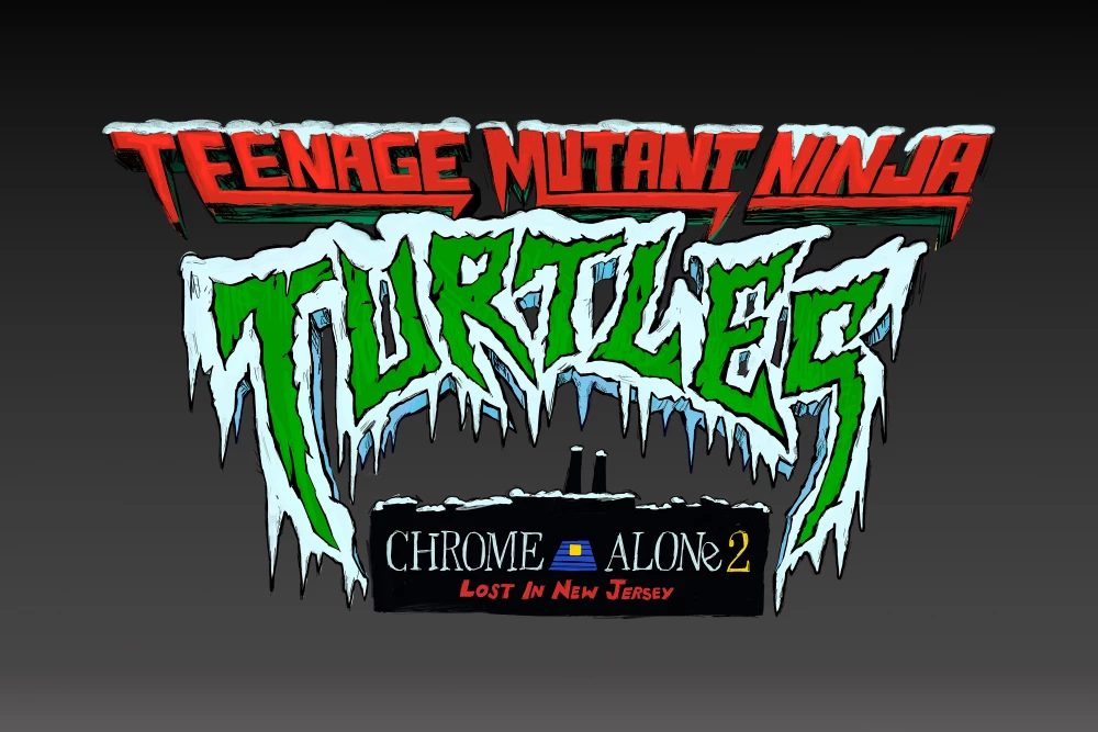 Teenage Mutant Ninja Turtles: Chrome Alone 2 — Lost in New Jersey - plakat