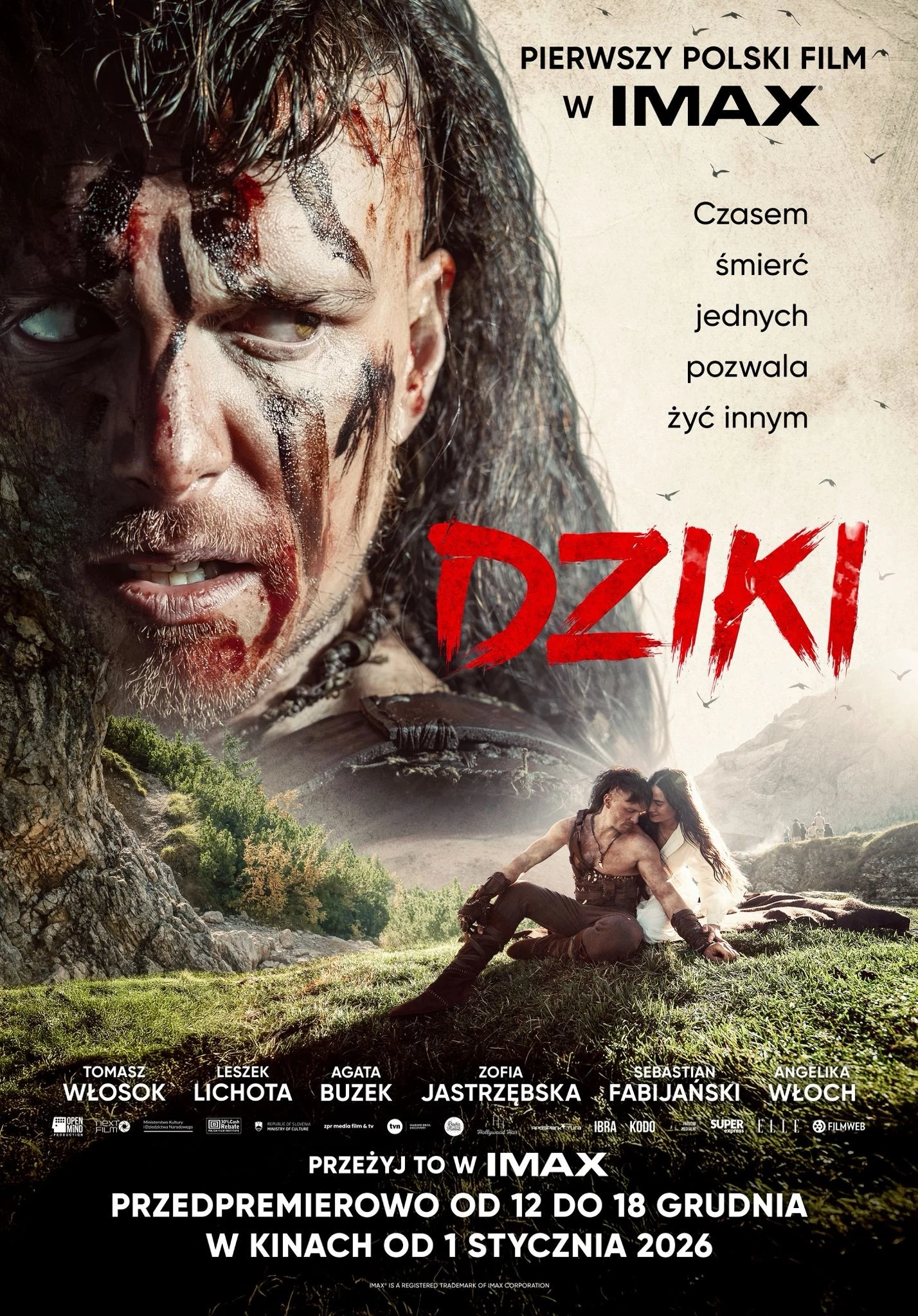 DZIKI - oficjalny plakat polskiego filmu