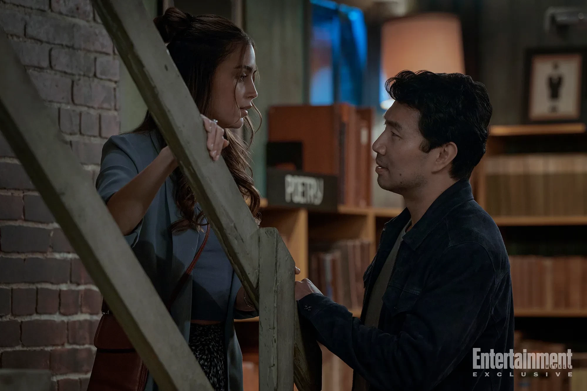 Simu Liu i Melissa Barrera w serialu The Copenhagen Test