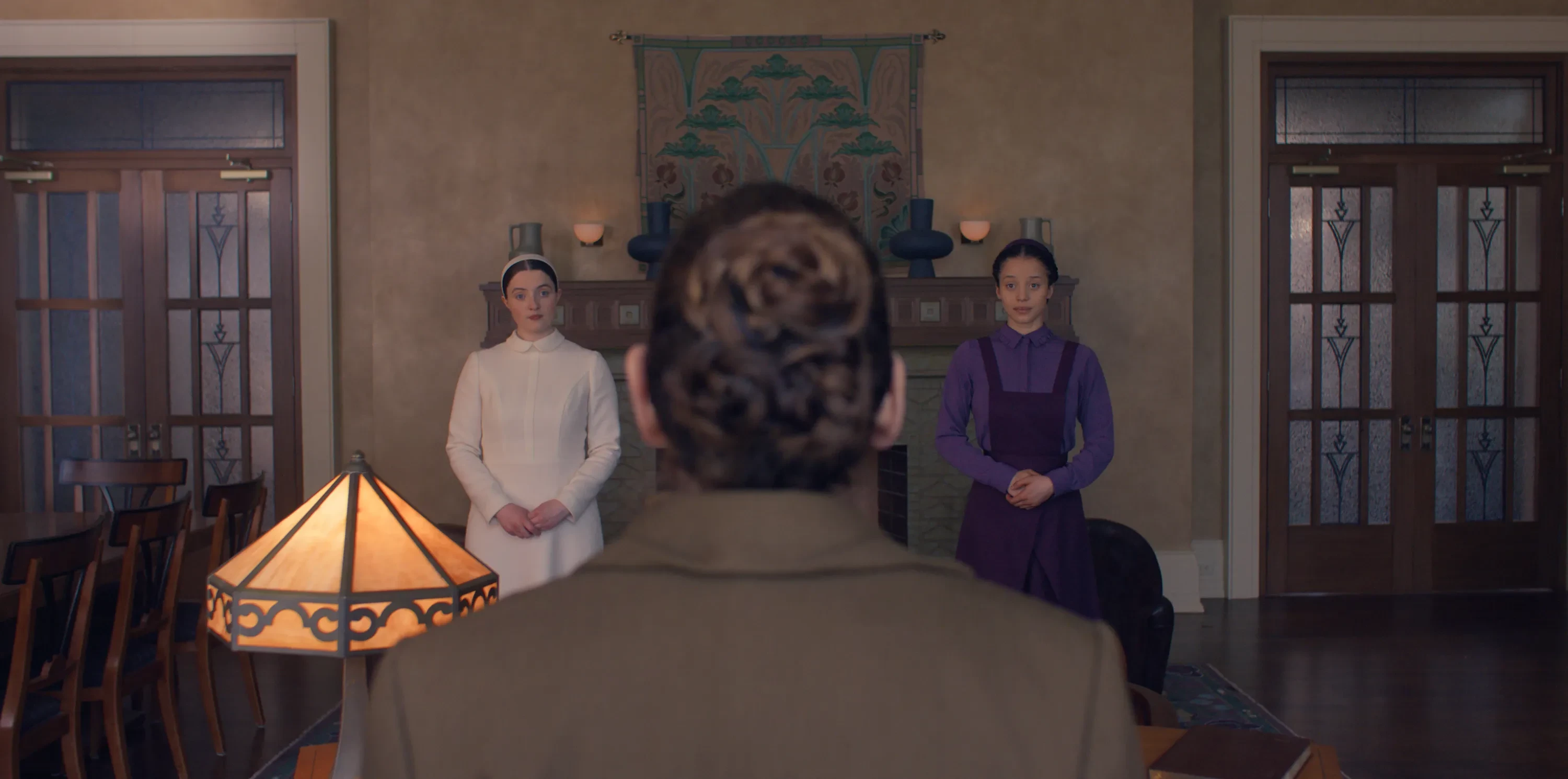 Testamenty - oficjalne zdjęcie z serialu. Kontynuacja Opowieści Podręcznej