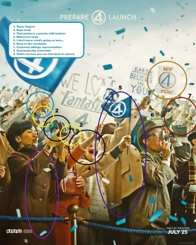 Fantastyczna Czwórka - plakat wzbudzający kontrowersje