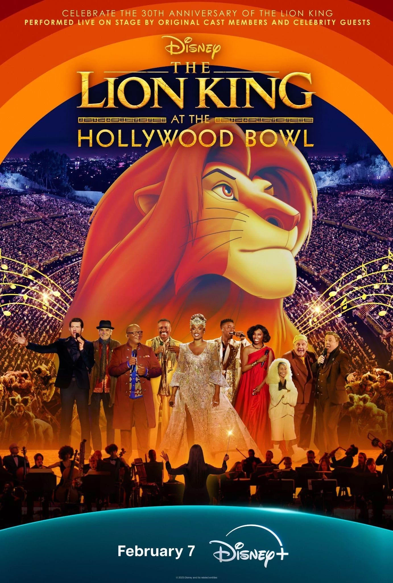     Król Lew w Hollywood Bowl