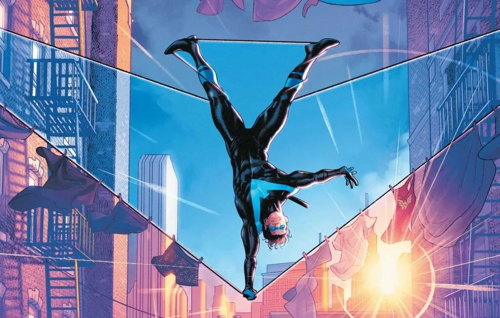 Nightwing (Dick Grayson) - często działa lekkomyślnie i stara się udowodnić swoją wartość, co prowadzi do niebezpiecznych sytuacji. Jego potrzeba uznania sprawia, że bywa arogancki.